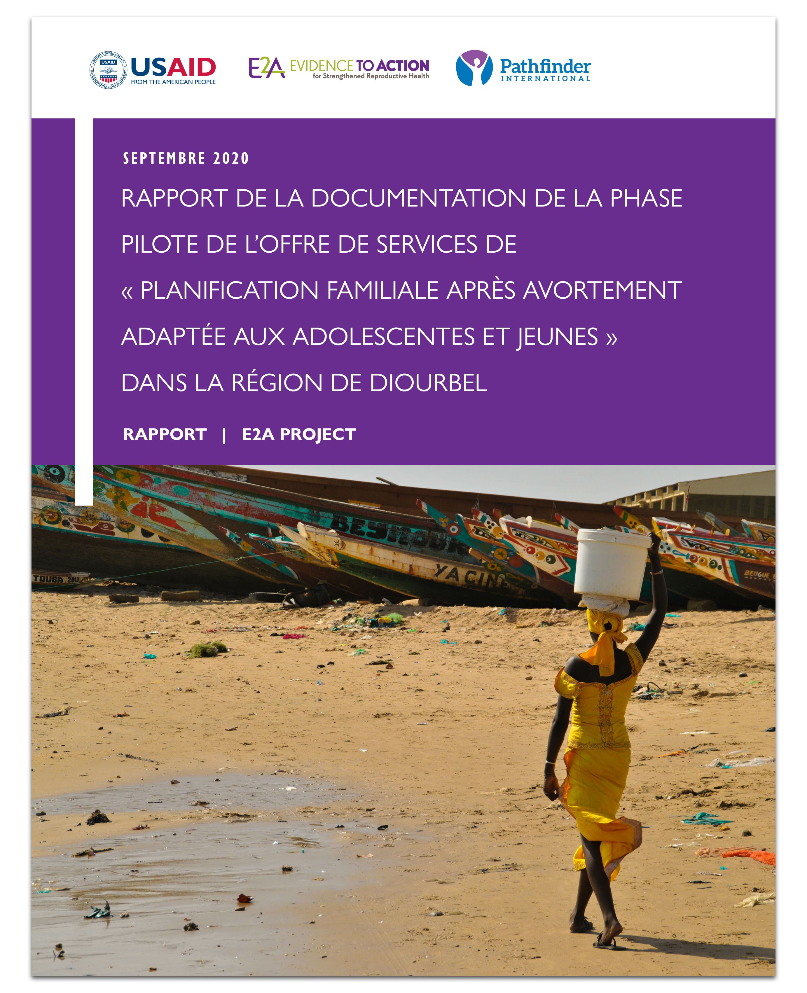 Cover of AFPAC Senegal Report