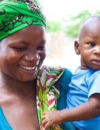 Togo Woman with her baby